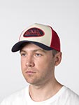 Бейсболка VON DUTCH арт. VD/0/CAS1/CLA5  (кремовый / синий)